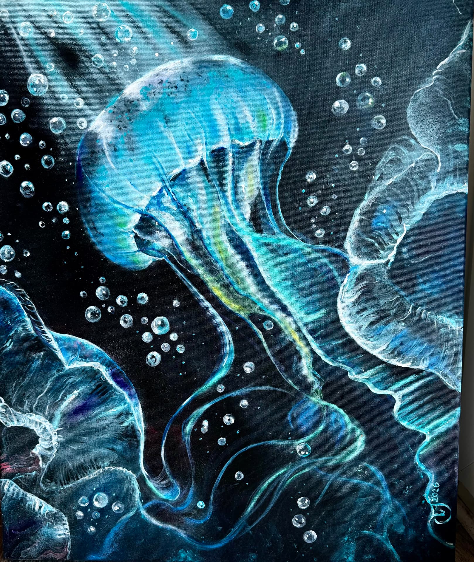Blue Medusa